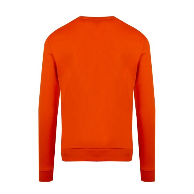 Mens Dark Orange Dicago193 Crew Sweat Top