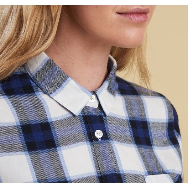 Lifestyle Womens Blue Check Headland Shirt