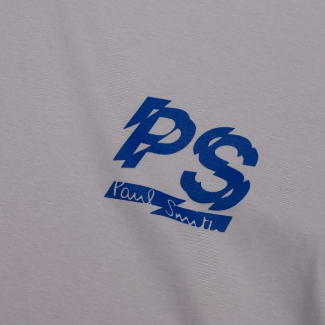 Mens Light Blue PS Logo Regular Fit S/s T Shirt