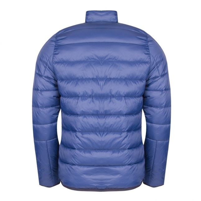 Mens Indigo Branded Padded Jacket