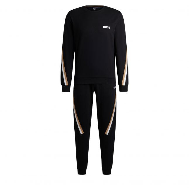 Mens BOSS Black Iconic Lounge Tracksuit