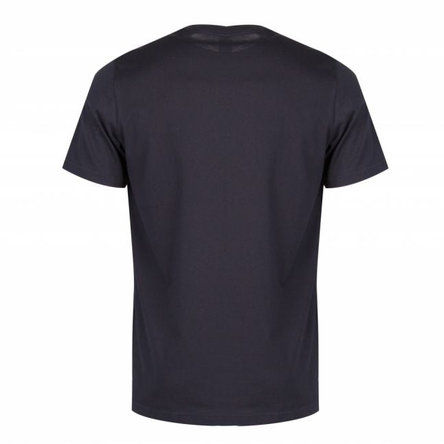 Mens Navy Cycle Stripe S/s T Shirt