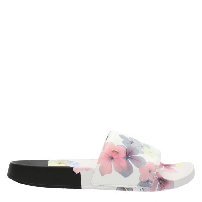 Womens Black Fabalip Pergola Slides