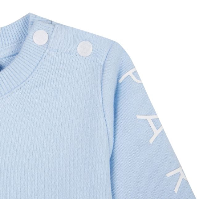 Toddler Light Blue Logo BB 1 Sweat Top