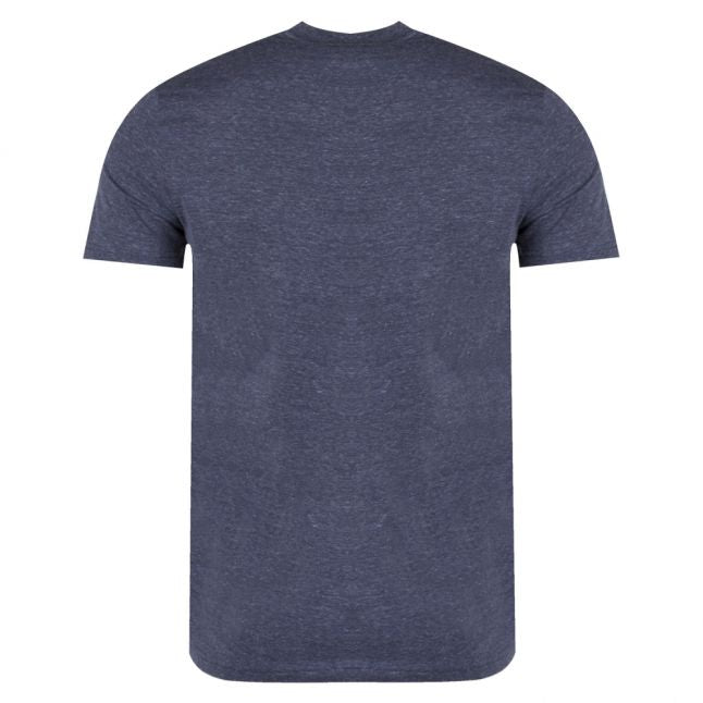 Mens Navy Mel Logo Arm S/s T Shirt