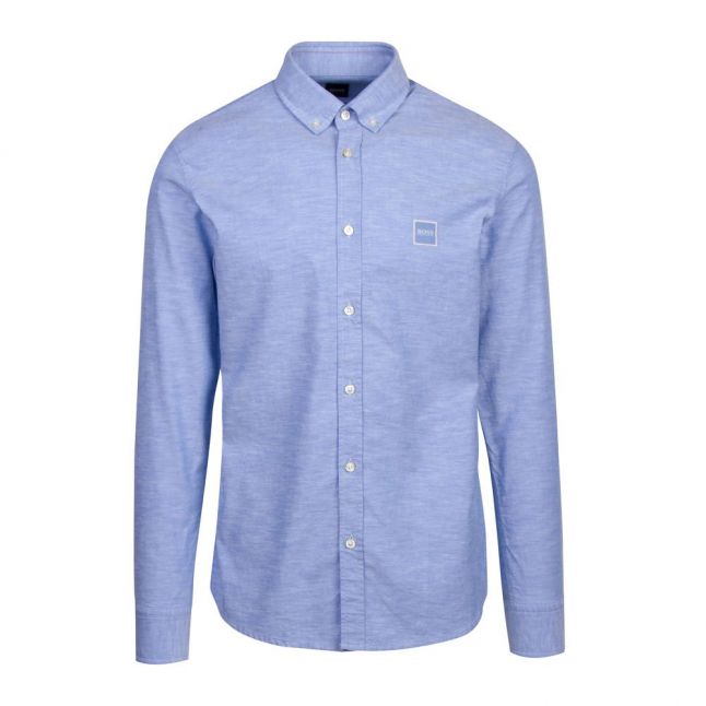 Casual Mens Blue Mabsoot_1 L/s Shirt