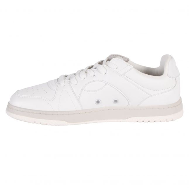 Mens White Hadrian_Tenn Trainers