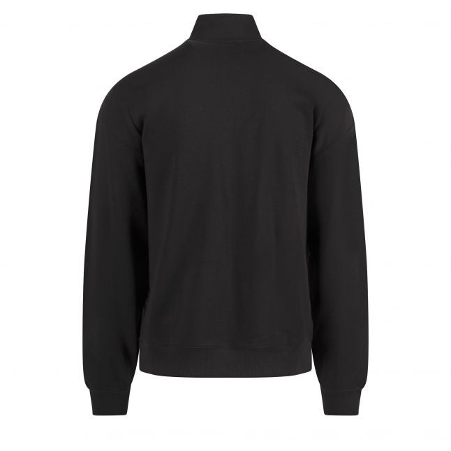 Mens Black Durty244 Half Zip Sweat