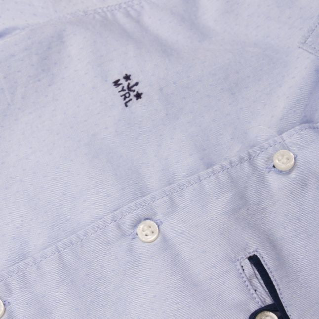 Infant Light Blue Oxford S/s Shirt