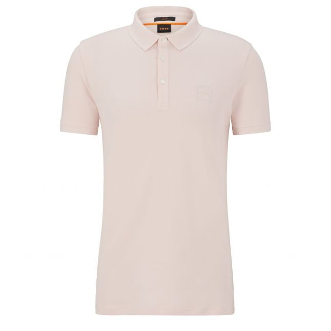 Mens BOSS Open Beige Passenger S/s Polo