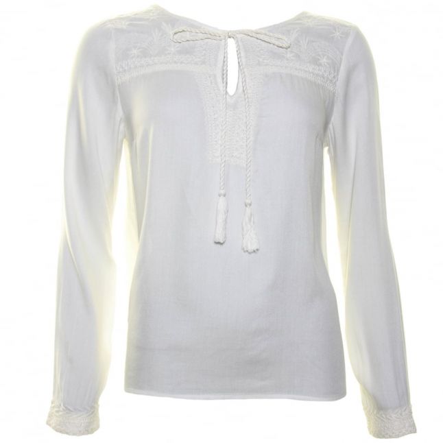 Womens Snow White Visera L/s Top