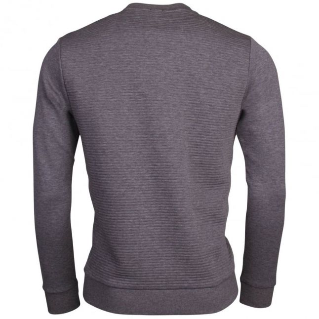 Mens Medium Grey Salbo Crew Sweat Top