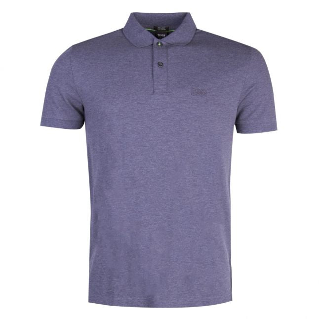 Athleisure Mens Navy Piro Slim S/s Polo Shirt