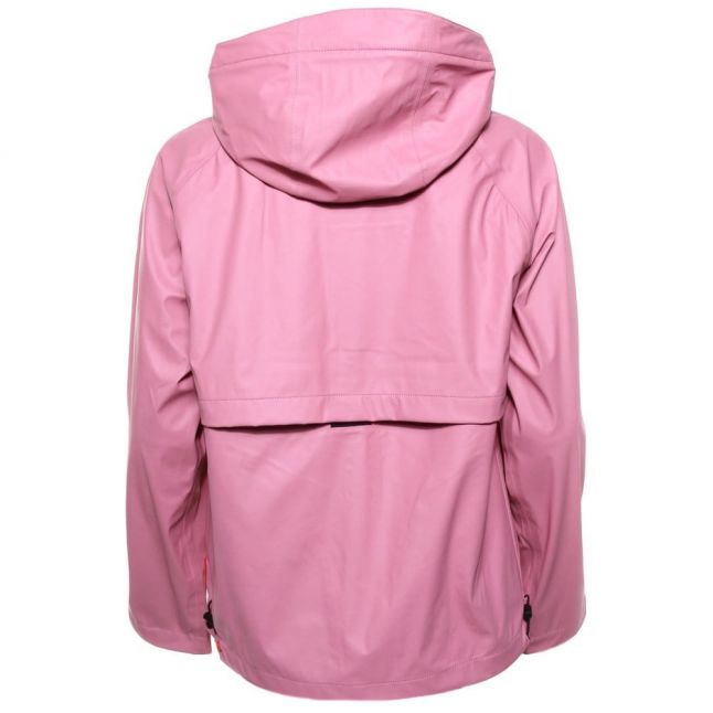 Womens Rhodonite Pink Rubberised Windcheater Jacket