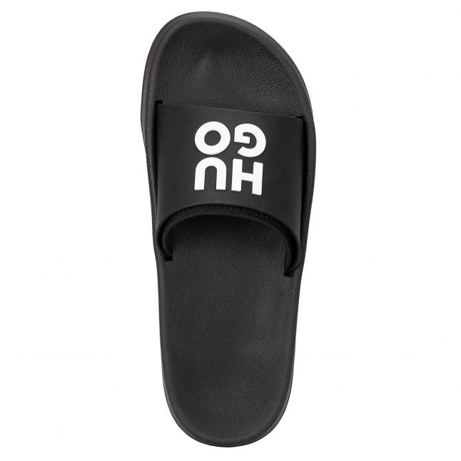 Mens Black Nil_Slid Logo Slides