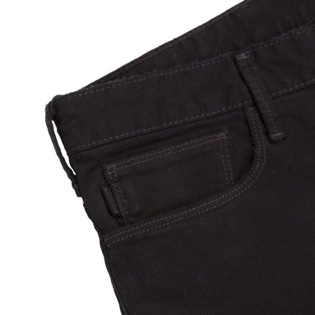 Mens Black J06 Slim Fit Jeans