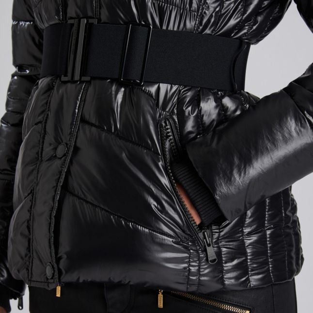 Womens Black Premium Marleigh Quilted Jacket