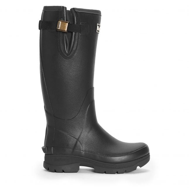 Mens Barbour Black Tempest Tall Welly