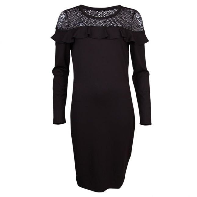 Womens Black Vimiracles L/s Dress