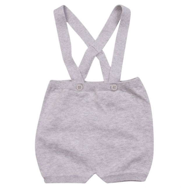 Baby Pearl Knitted Shorts & S/s T Shirt Set