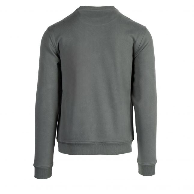 Mens Mineral Green Branded Sweatshirt