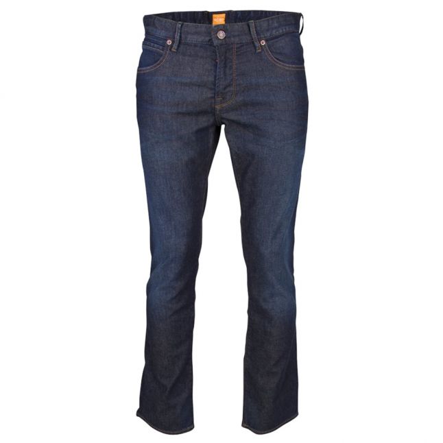 Mens Blue Orange24 Regular Fit Jeans