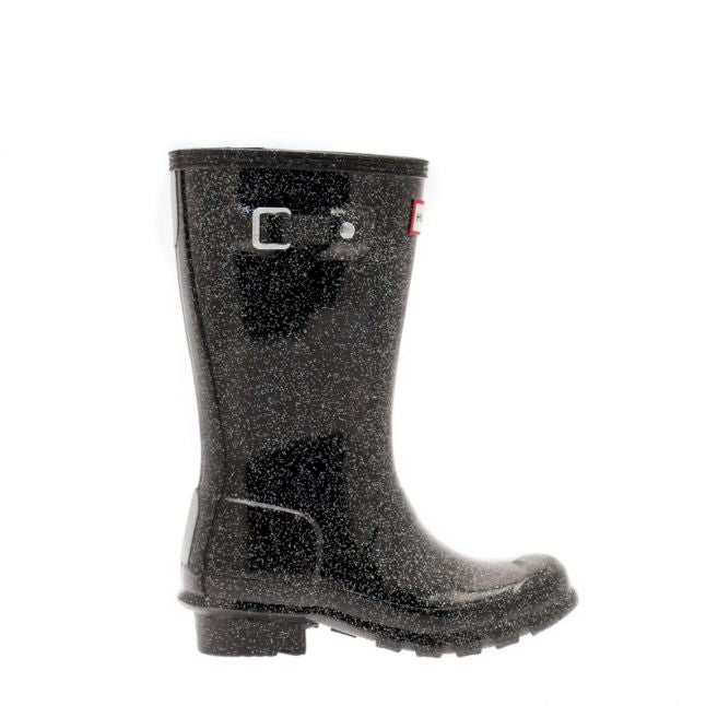 Junior Black Original Kids Starcloud Wellington Boots (12-4UK)