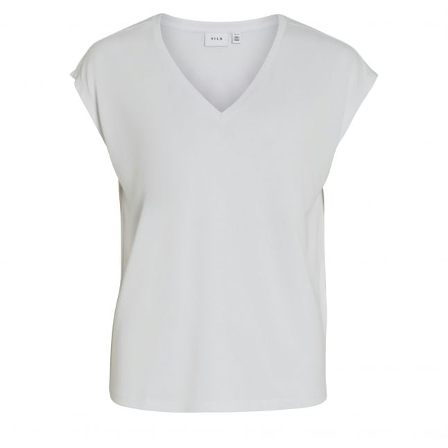 Womens	Optical Snow Vimodala V Neck S/s Top