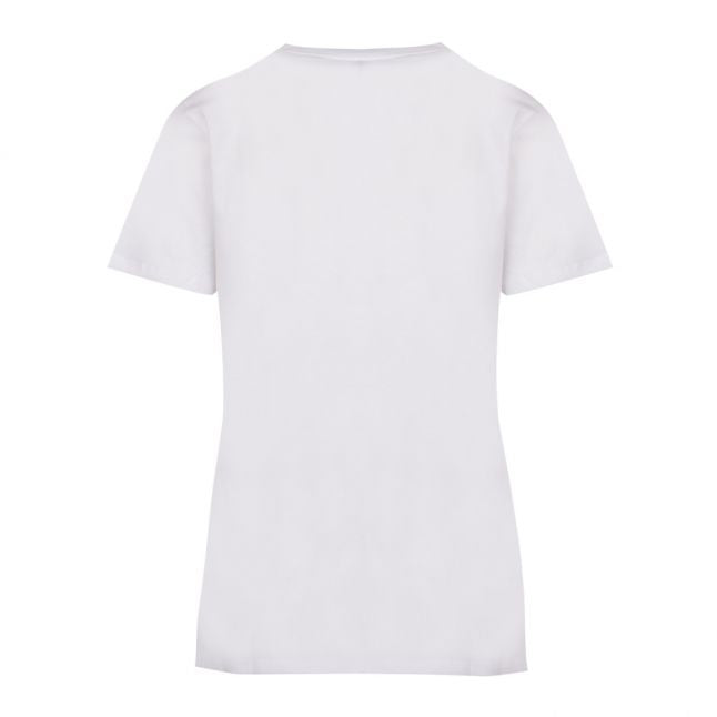 Casual Womens White Tefun S/s T Shirt