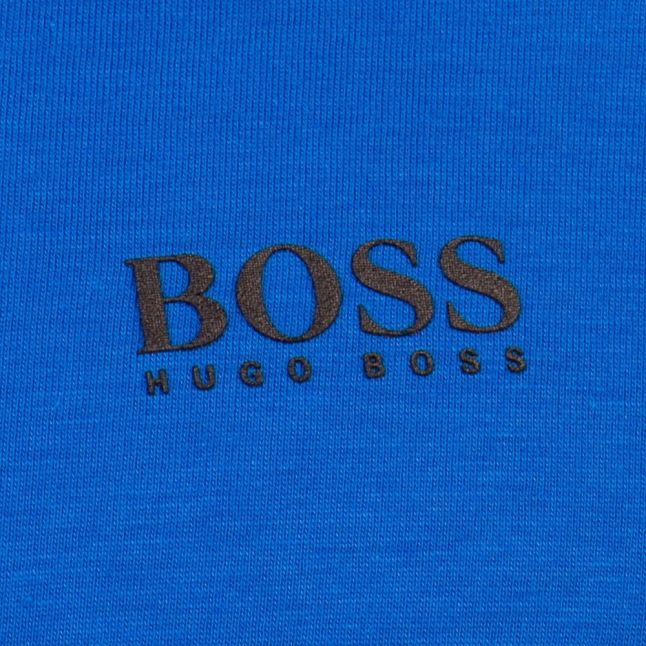 Mens Open Blue Small Logo S/s Tee Shirt