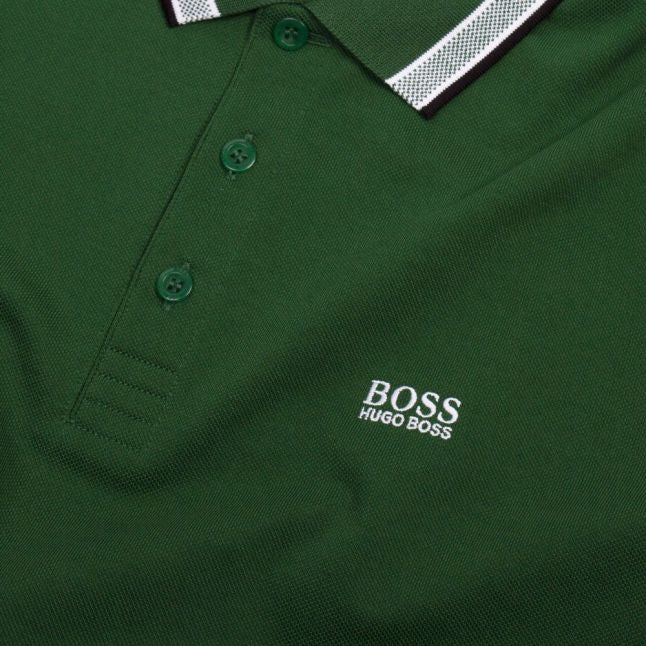 Athleisure Mens Dark Green Paddy Regular Fit S/s Polo Shirt