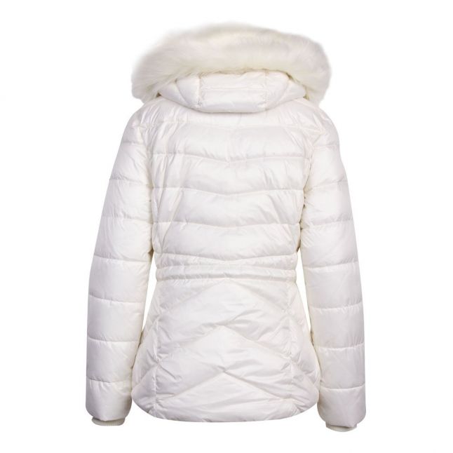 Womens Cloud Island Hooded Quilted Jacket