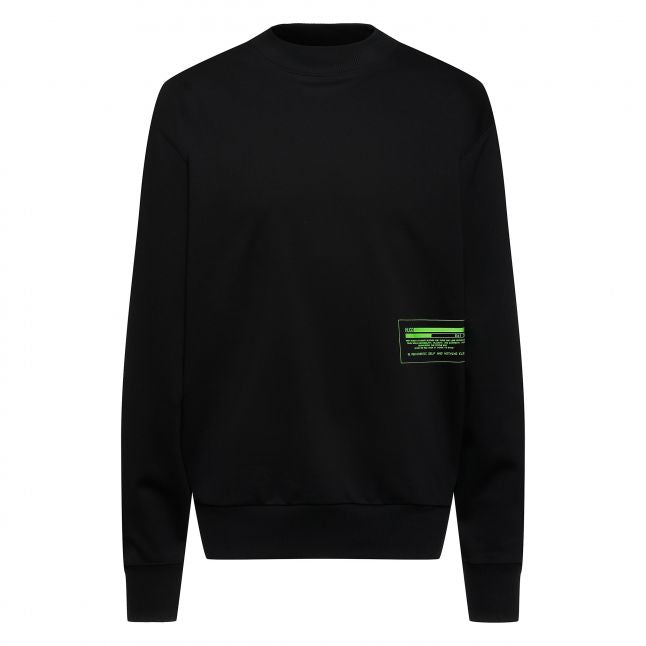 Mens Black Dulliver Sweat Shirt