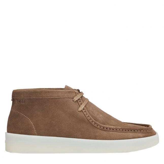 Mens BOSS Medium Beige Clay Chukka Boots