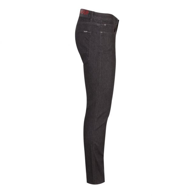 Mens Black 734 Skinny Fit Jeans