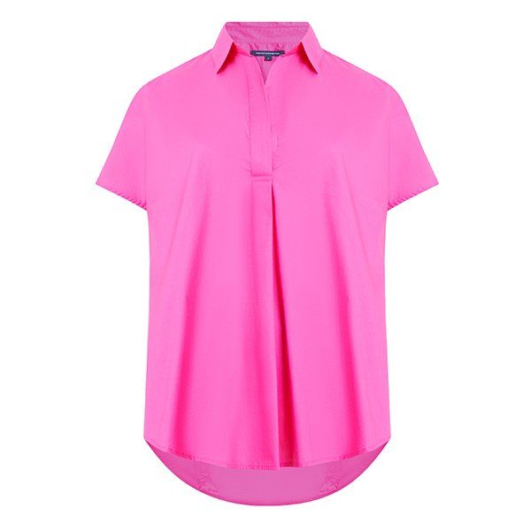 Womens Wild Rosa Rhodes Poplin Popover Shirt