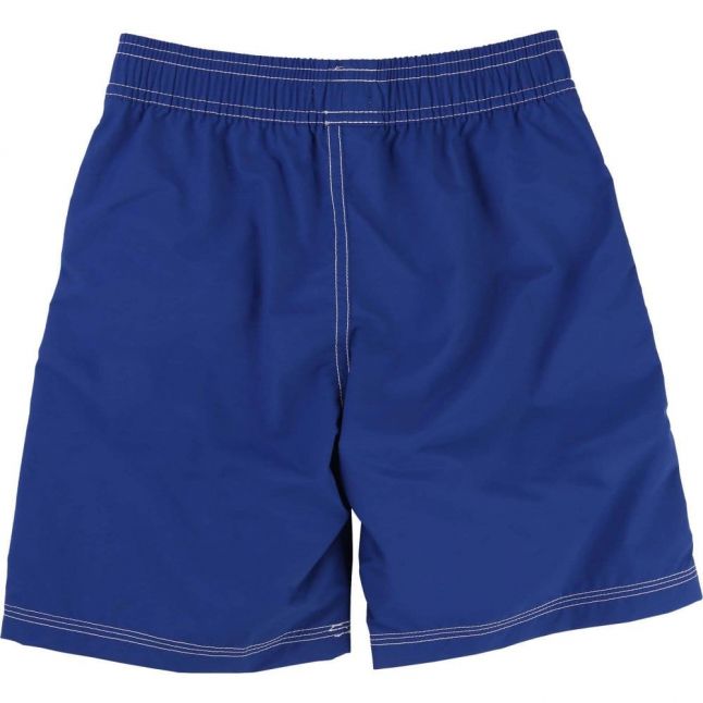 Boys Blue Branded Swim Shorts