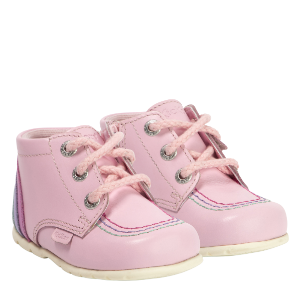 Baby Pink Kick Hi Rainbow