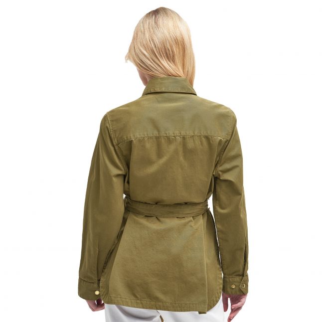 Womens Golden Khaki Collins Utility Casual Jacket