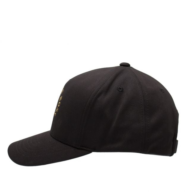 Athleisure Mens Black/Gold Cap-Circle Cap