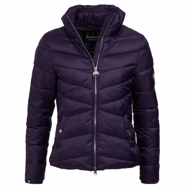 Womens Tempest Purple Dual Quilted Jacket