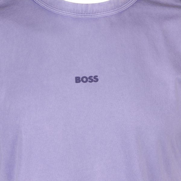 Mens Light Purple Tokks Garment Dye S/s T Shirt