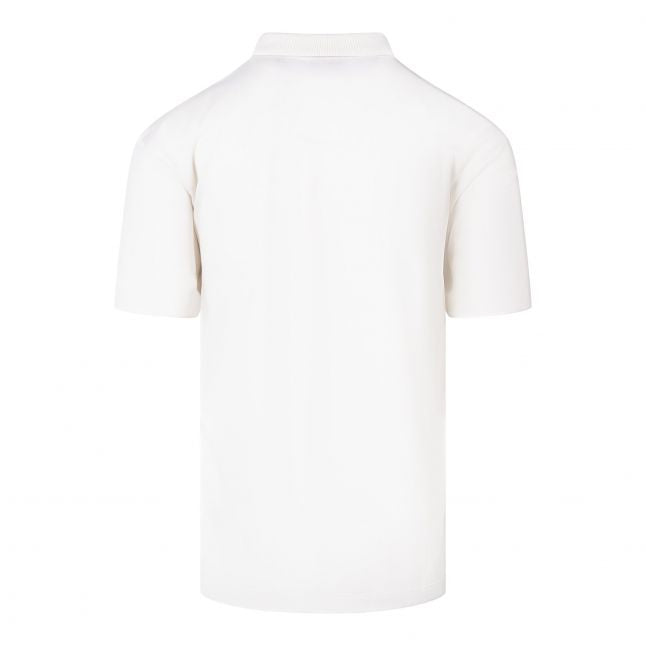 Mens White Dangula S/s Polo Shirt