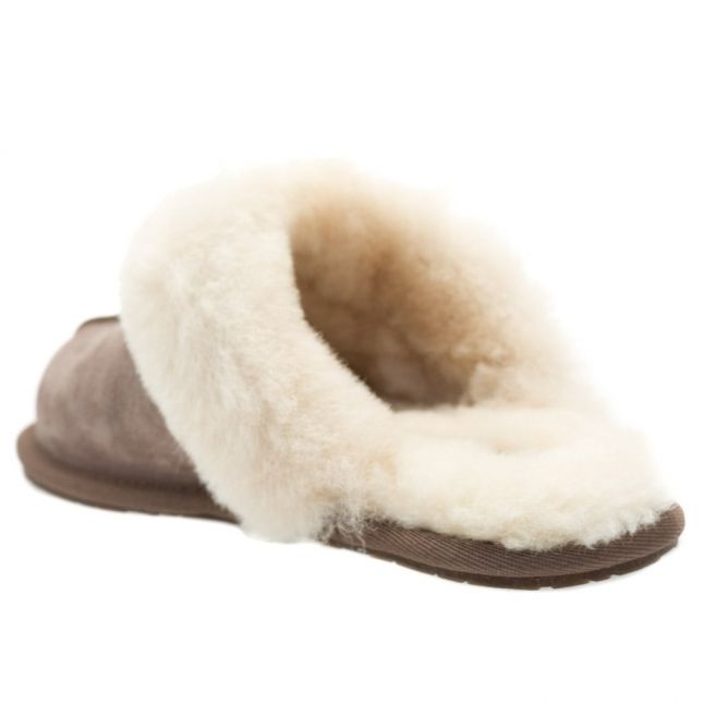 Womens Stormy Grey Scuffette II Slippers