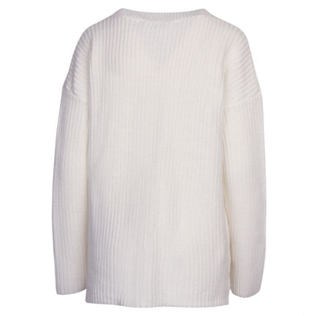 Womens Summer White Roche Mozart Knits Jumper