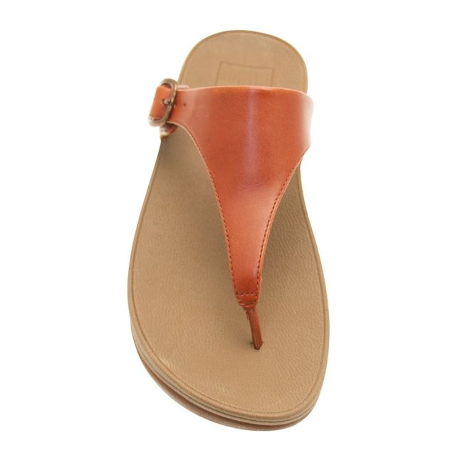 Fit Flop Womens Dark Tan The Skinny Sandals