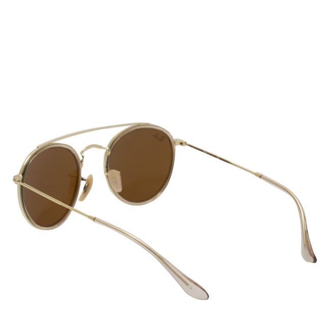 Junior Gold RJ9647S Round Double Bridge Sunglasses