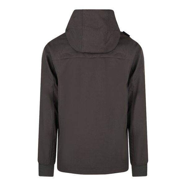 Mens Oil Slick Softshell Hooded Jacket