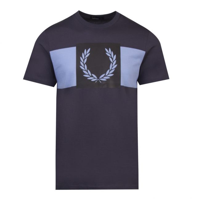 Mens Graphite Printed Laurel Wreath S/s T Shirt