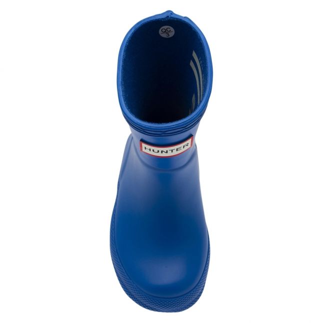 Boys Bucket Blue First Classic Wellington Boots (4-8)